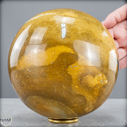 Natürliche Jaspis-Chalcedon Kristallkugel - 4346,22 g