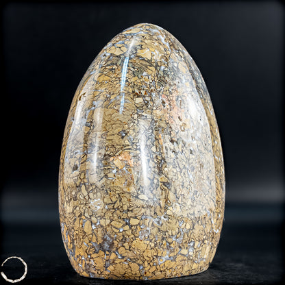 Brekzien-Jaspis Freiform - 1089,26g