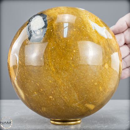 Natürliche Jaspis-Chalcedon Kristallkugel - 4346,22 g