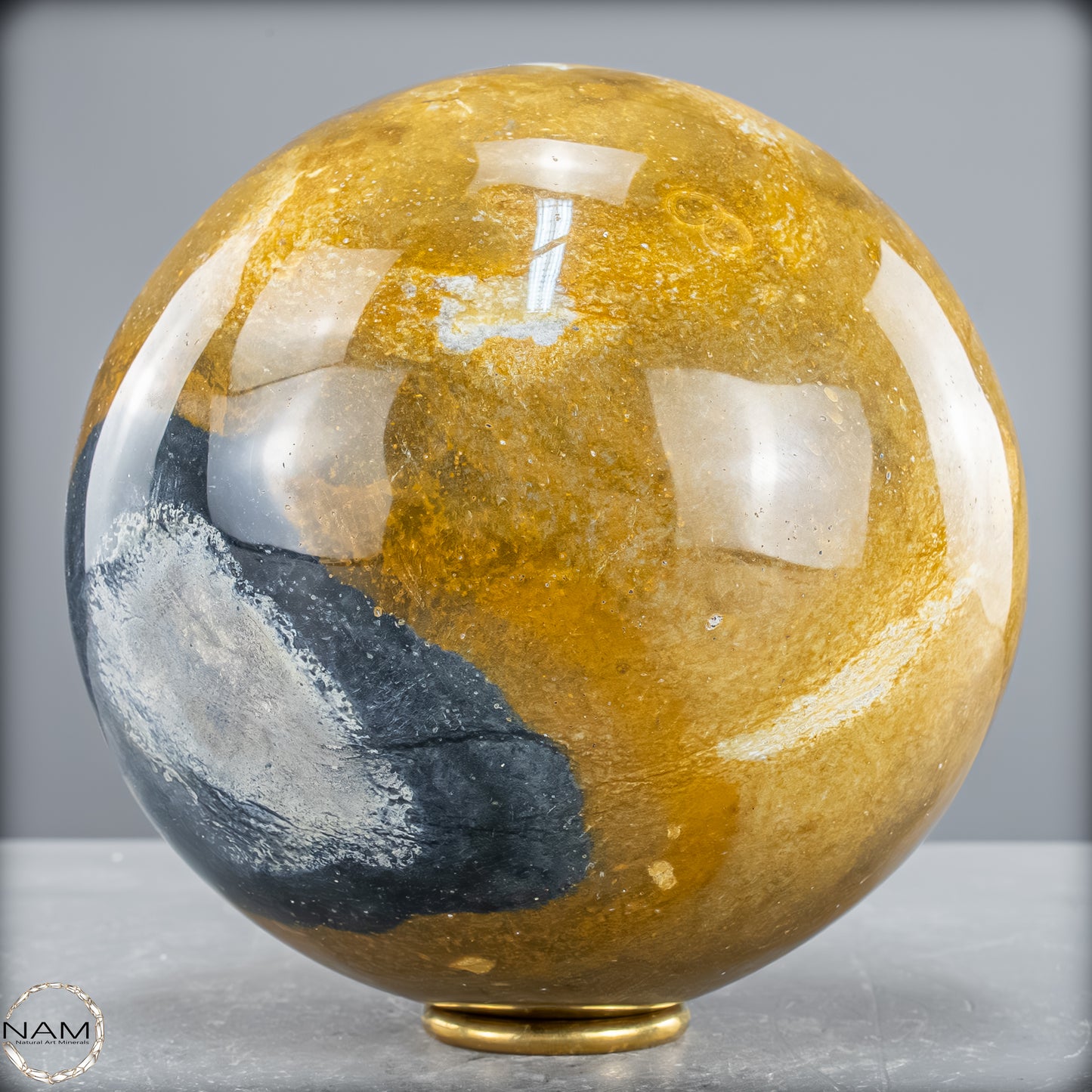 Natürliche Jaspis-Chalcedon Kristallkugel - 4346,22 g