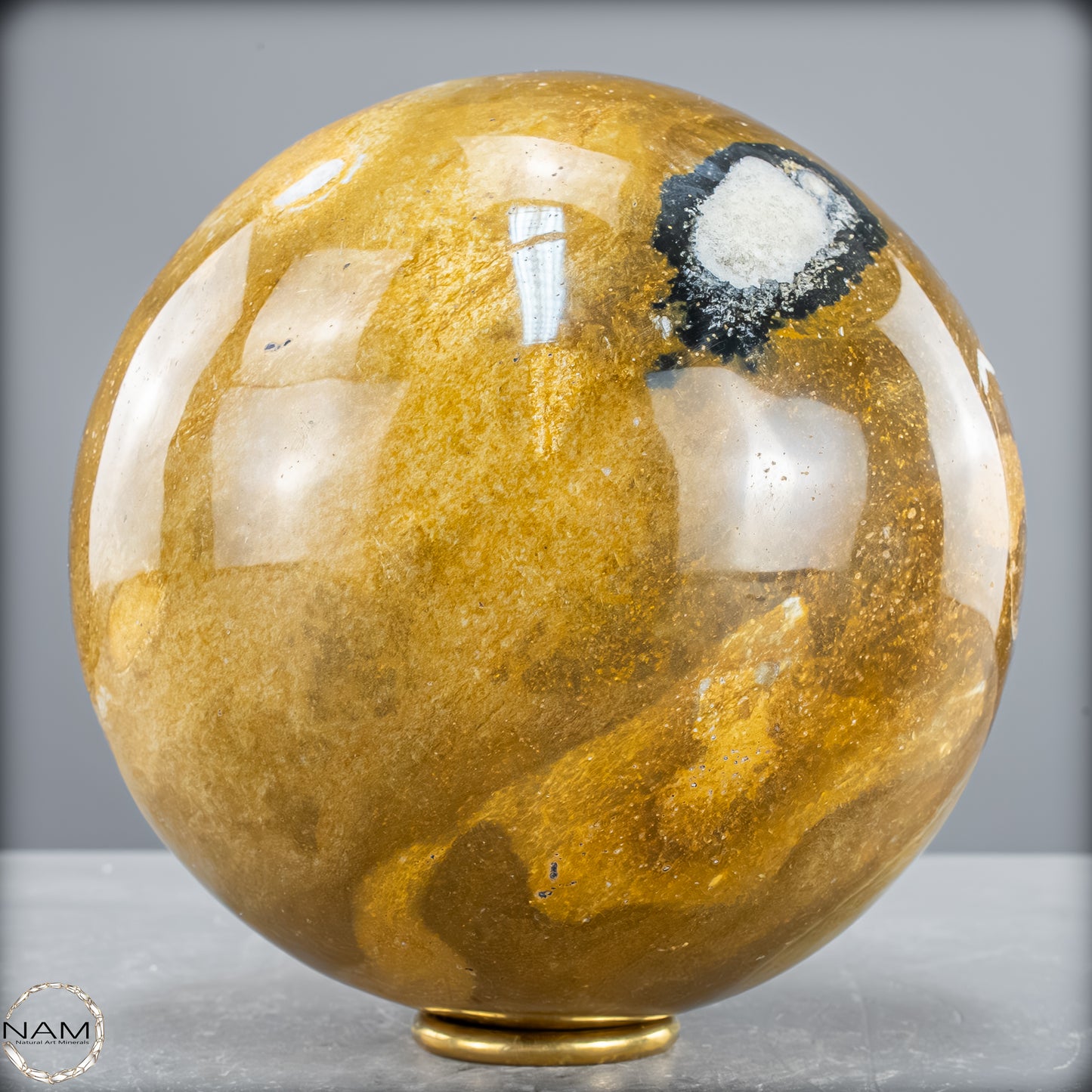 Natürliche Jaspis-Chalcedon Kristallkugel - 4346,22 g