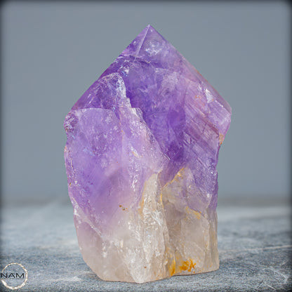 Natürliche, Sehr Seltene Amethyst-Kristall Spitze, Brasilien - 297,75g
