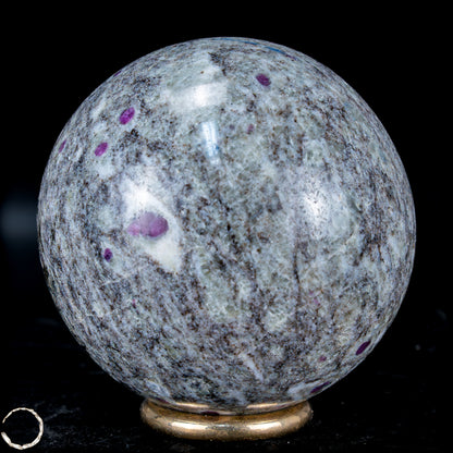 Natürliches Rubin-Kristall Kugelaus Myanmar - 335,42g