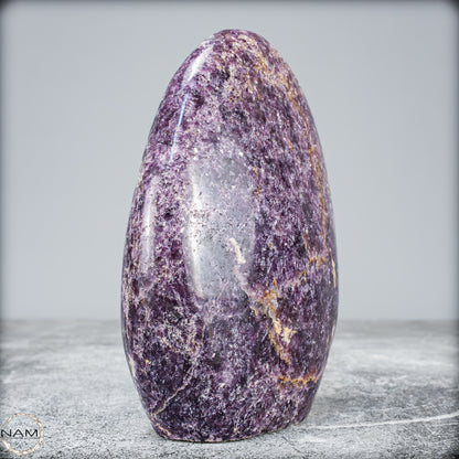 Natürlicher Einhornstein - Lepidolit Kristall-Freiform - 910,55g