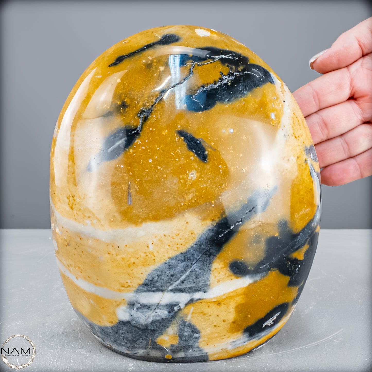 Natürliche Jaspis-Chalcedon Kristallfreiform - 3937,11 g