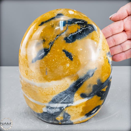 Natürliche Jaspis-Chalcedon Kristallfreiform - 3937,11 g