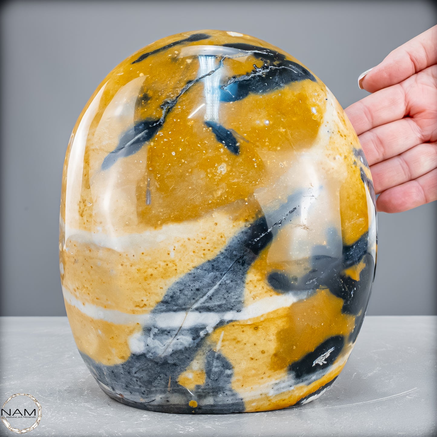 Natürliche Jaspis-Chalcedon Kristallfreiform - 3937,11 g