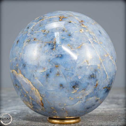 Natürliche Blaue Quarz Kristallkugel aus Brasilien - 960,33g - 91mm