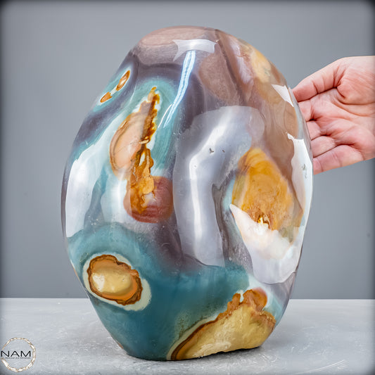 Natürliche Polychrome Jaspis Kristall-Freiform - 9032,78 g