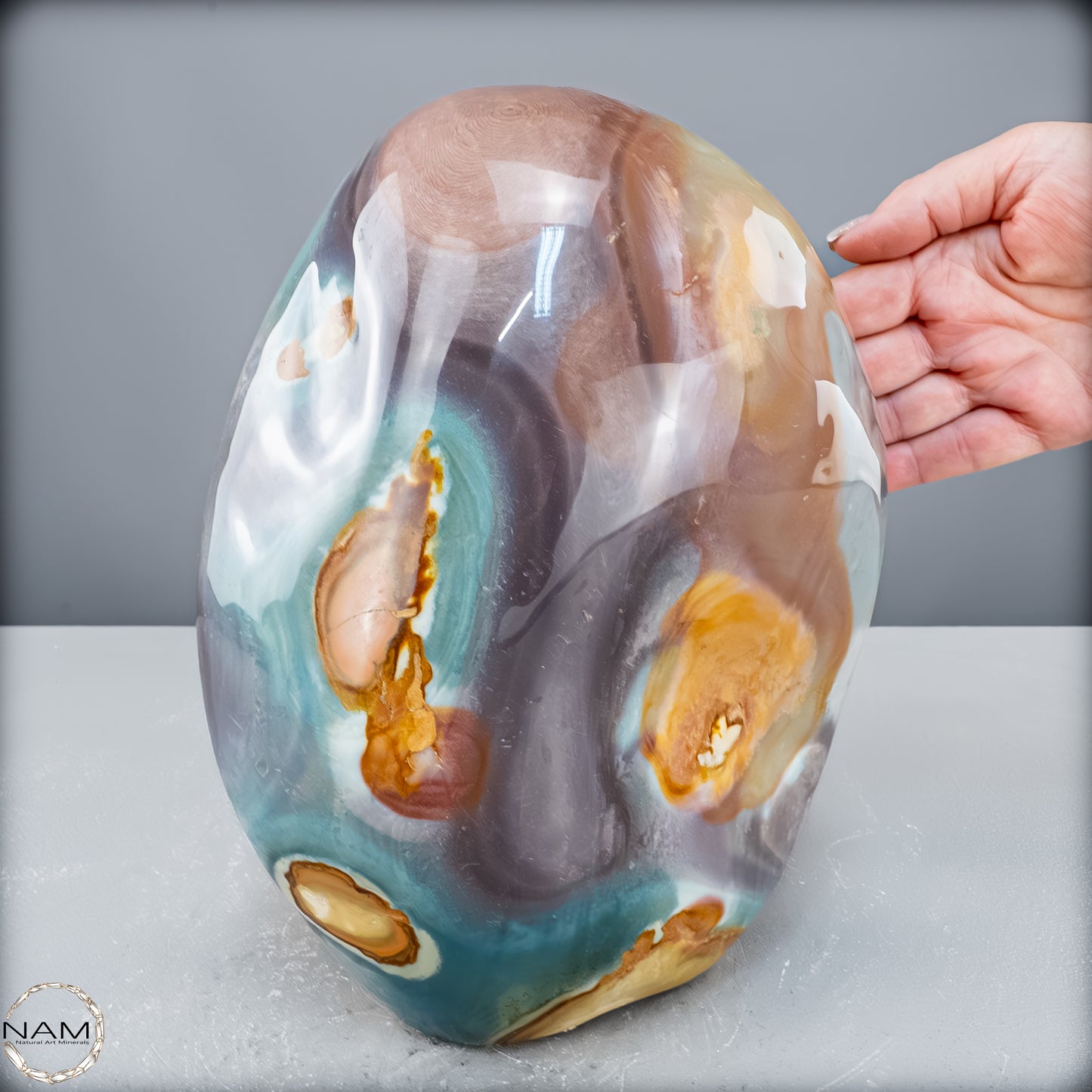 Natürliche Polychrome Jaspis Kristall-Freiform - 9032,78 g