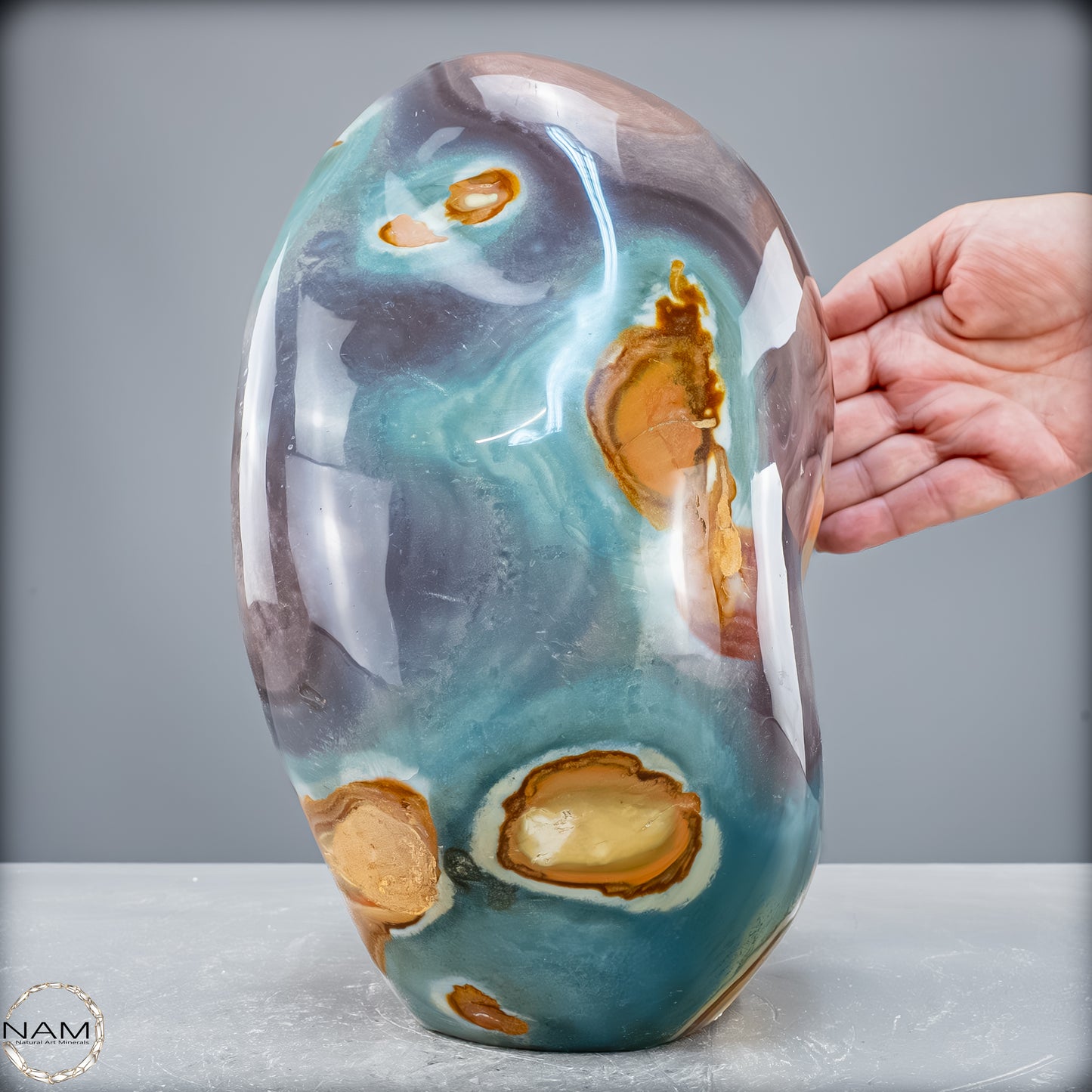 Natürliche Polychrome Jaspis Kristall-Freiform - 9032,78 g