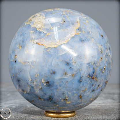 Natürliche Blaue Quarz Kristallkugel aus Brasilien - 960,33g - 91mm