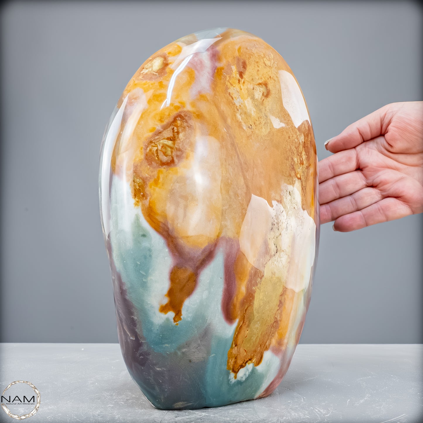 Natürliche Polychrome Jaspis Kristall-Freiform - 9032,78 g