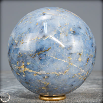 Natürliche Blaue Quarz Kristallkugel aus Brasilien - 960,33g - 91mm