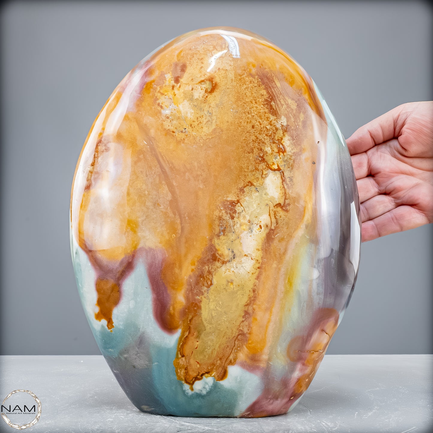 Natürliche Polychrome Jaspis Kristall-Freiform - 9032,78 g