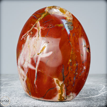 Natürliche rote Jaspis-Freiform -1315,15g