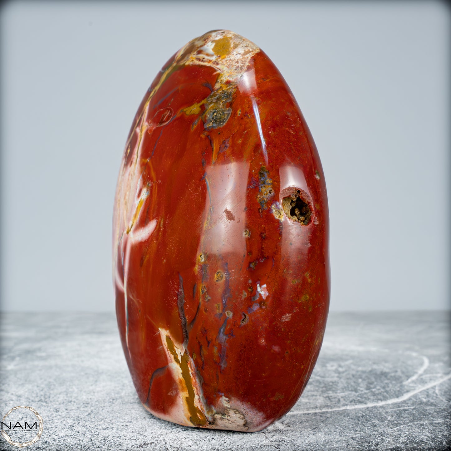Natürliche rote Jaspis-Freiform -1315,15g
