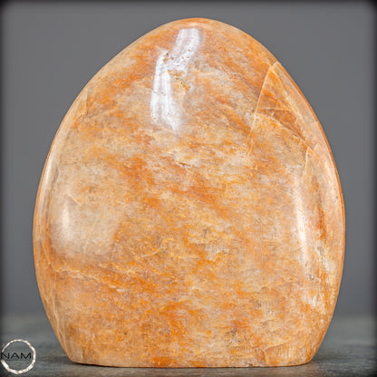 Natürliche Pfirsich-Mondstein Freiform - 1149,25g