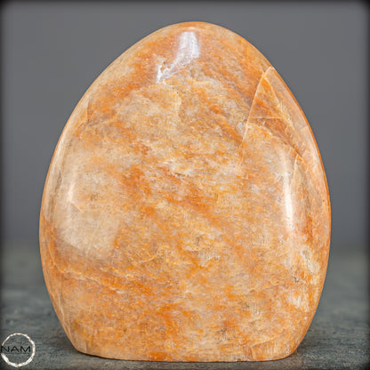 Natürliche Pfirsich-Mondstein Freiform - 1149,25g