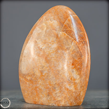 Natürliche Pfirsich-Mondstein Freiform - 1149,25g