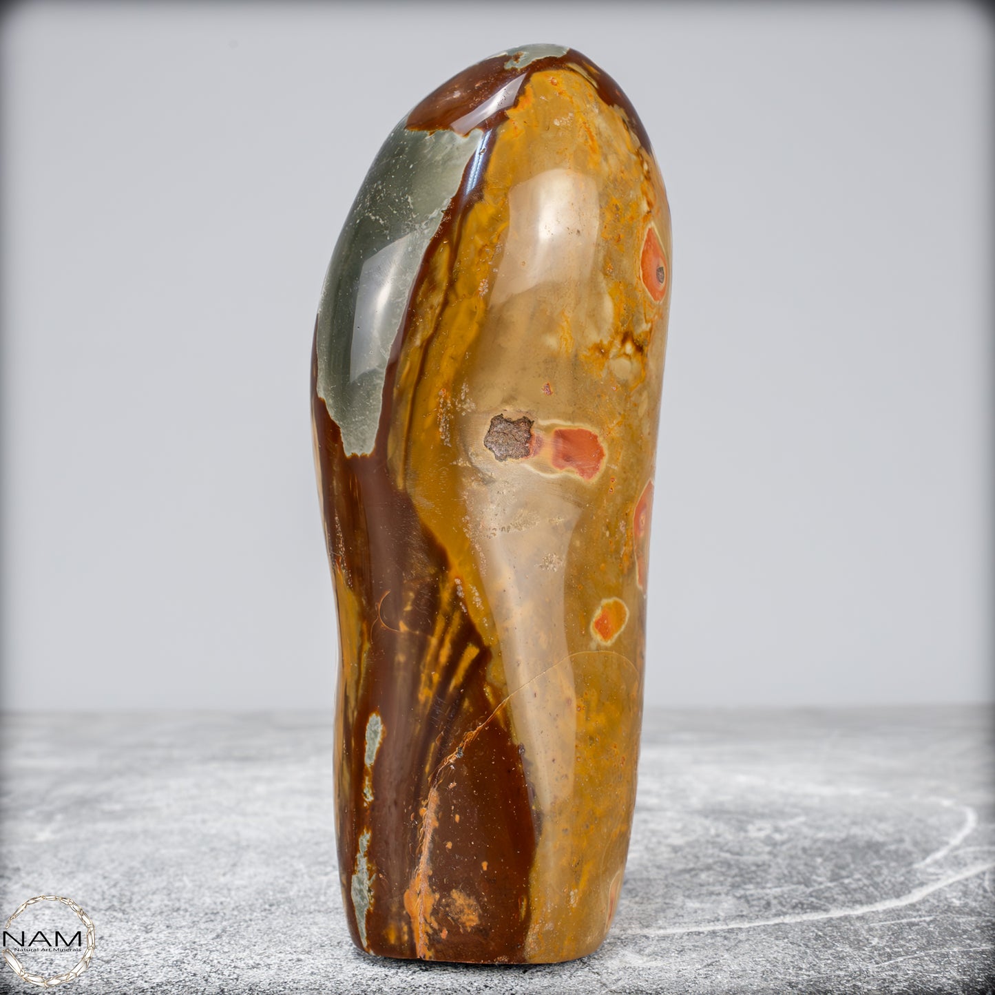 Natürliche Polychrome Jaspis Kristall-Freiform -809,99g