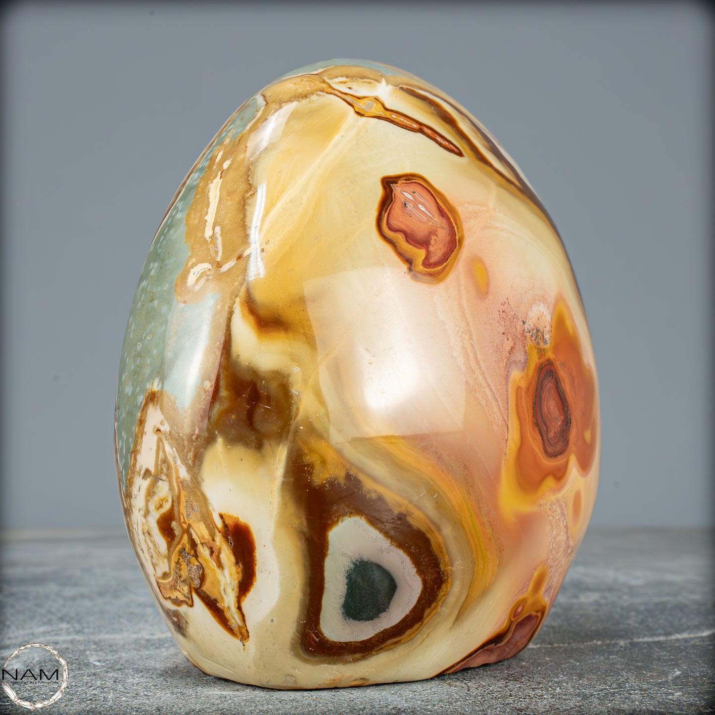 Natürliche Polychrome Jaspis Kristall-Freiform - 1516,87g