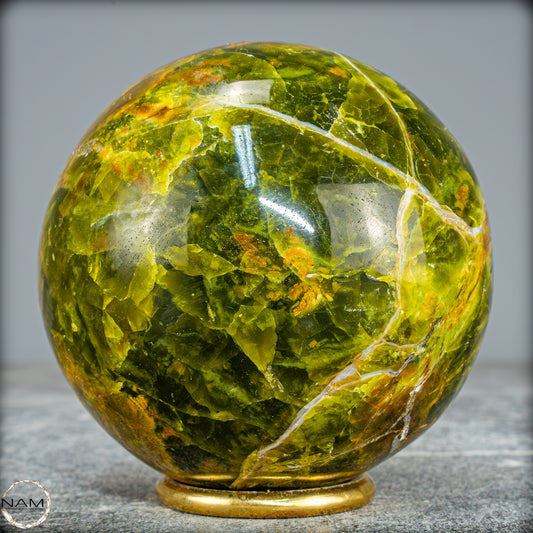 Natürliche Grüne Opal-Kristall Kugel - 762,83g - 88mm