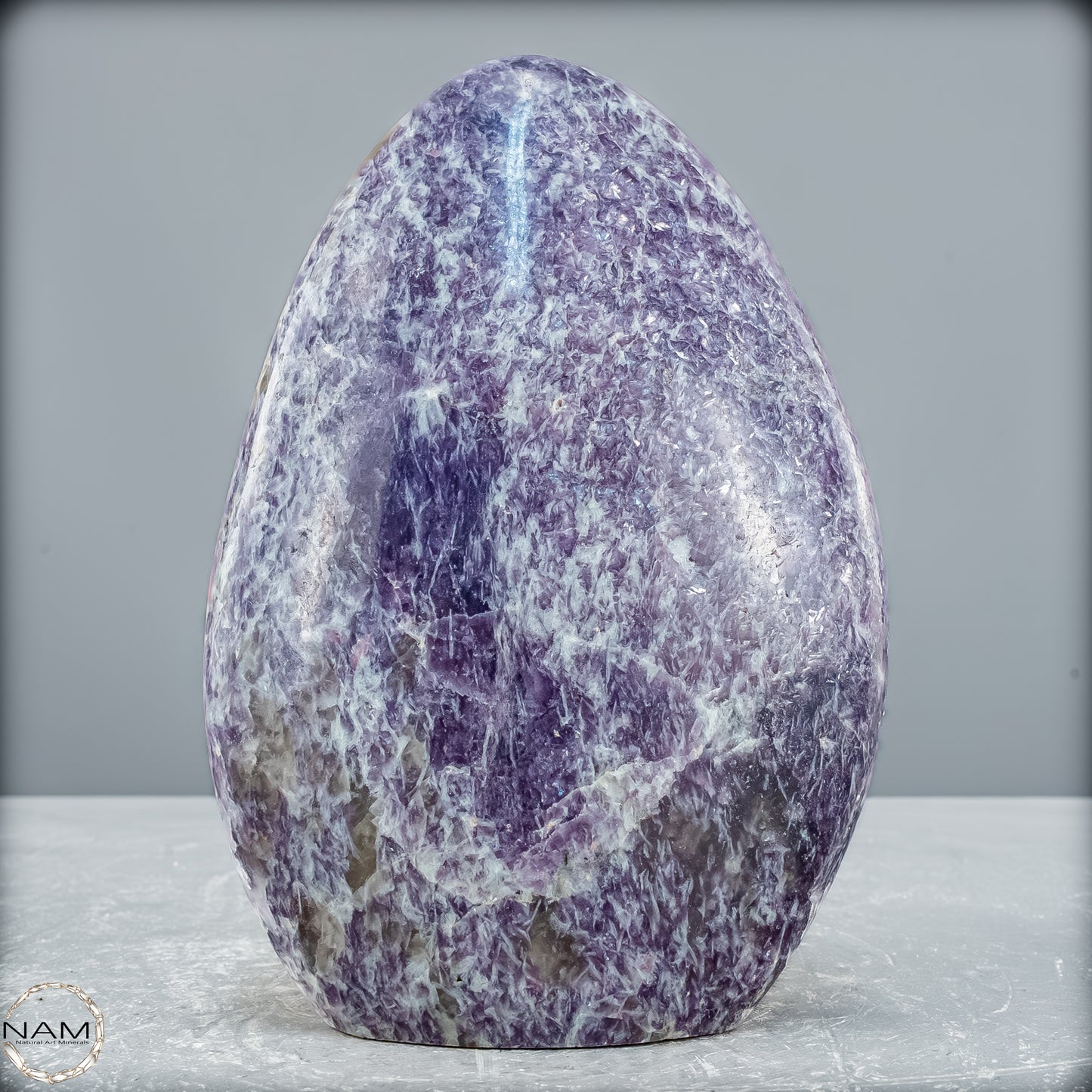 Natürlicher Einhornstein - Lepidolit Kristall-Freiform - 1281,18 g