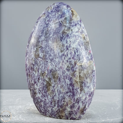 Natürlicher Einhornstein - Lepidolit Kristall-Freiform - 1281,18 g