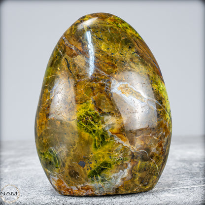 Natürliche Grüner Opal-Kristall Freiform -675,67g