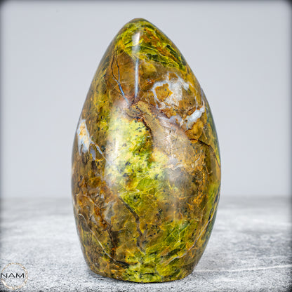 Natürliche Grüner Opal-Kristall Freiform -675,67g