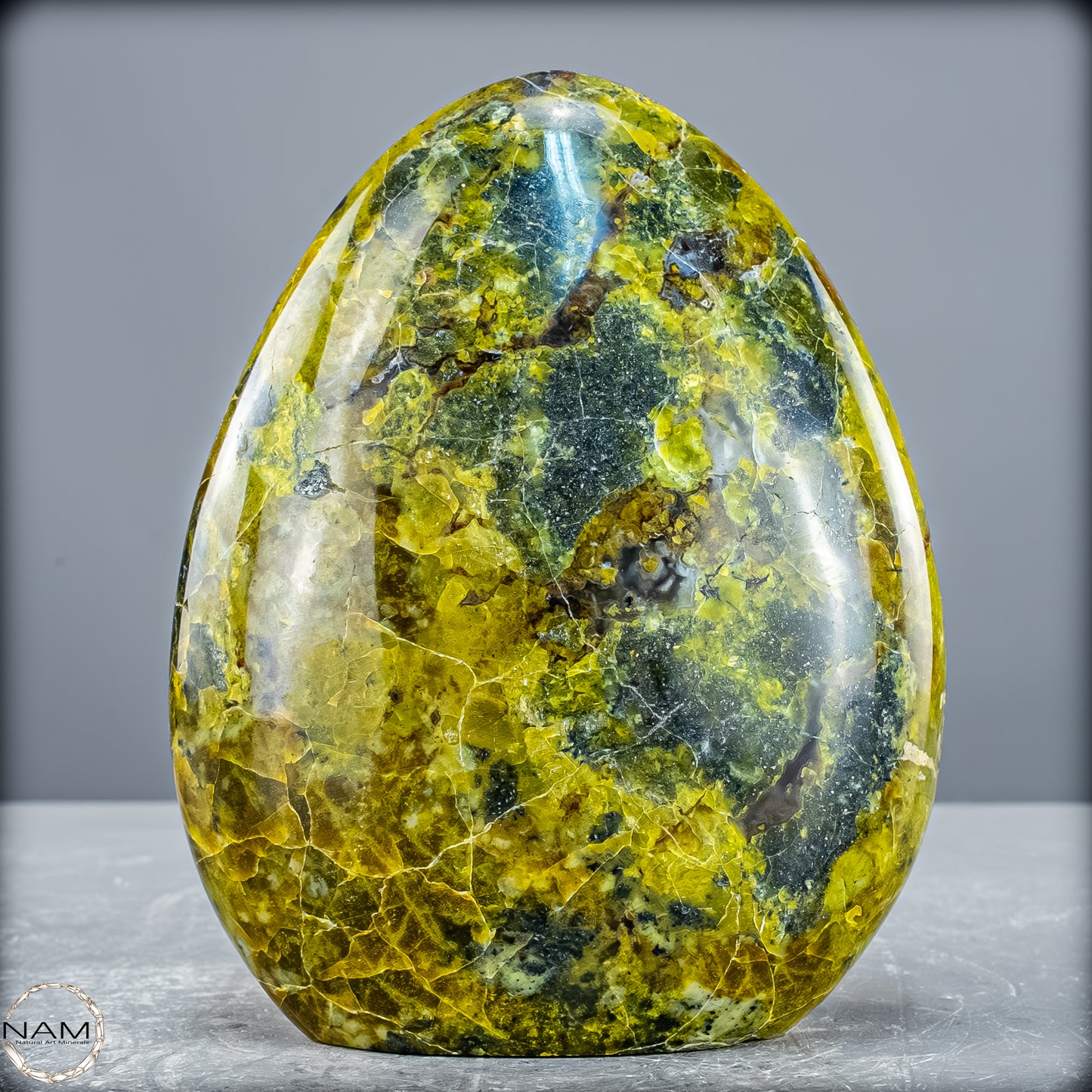 Natürliche Grüner Opal-Kristall Freiform - 868,17 g