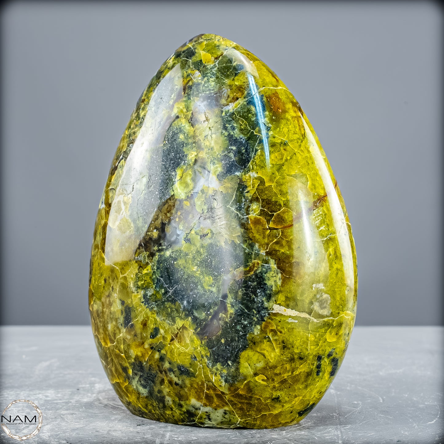 Natürliche Grüner Opal-Kristall Freiform - 868,17 g