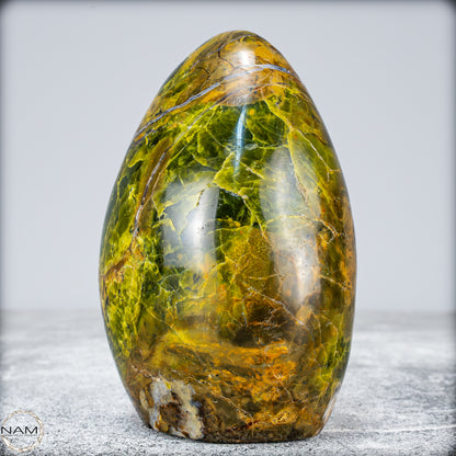 Natürliche Grüner Opal-Kristall Freiform -675,67g