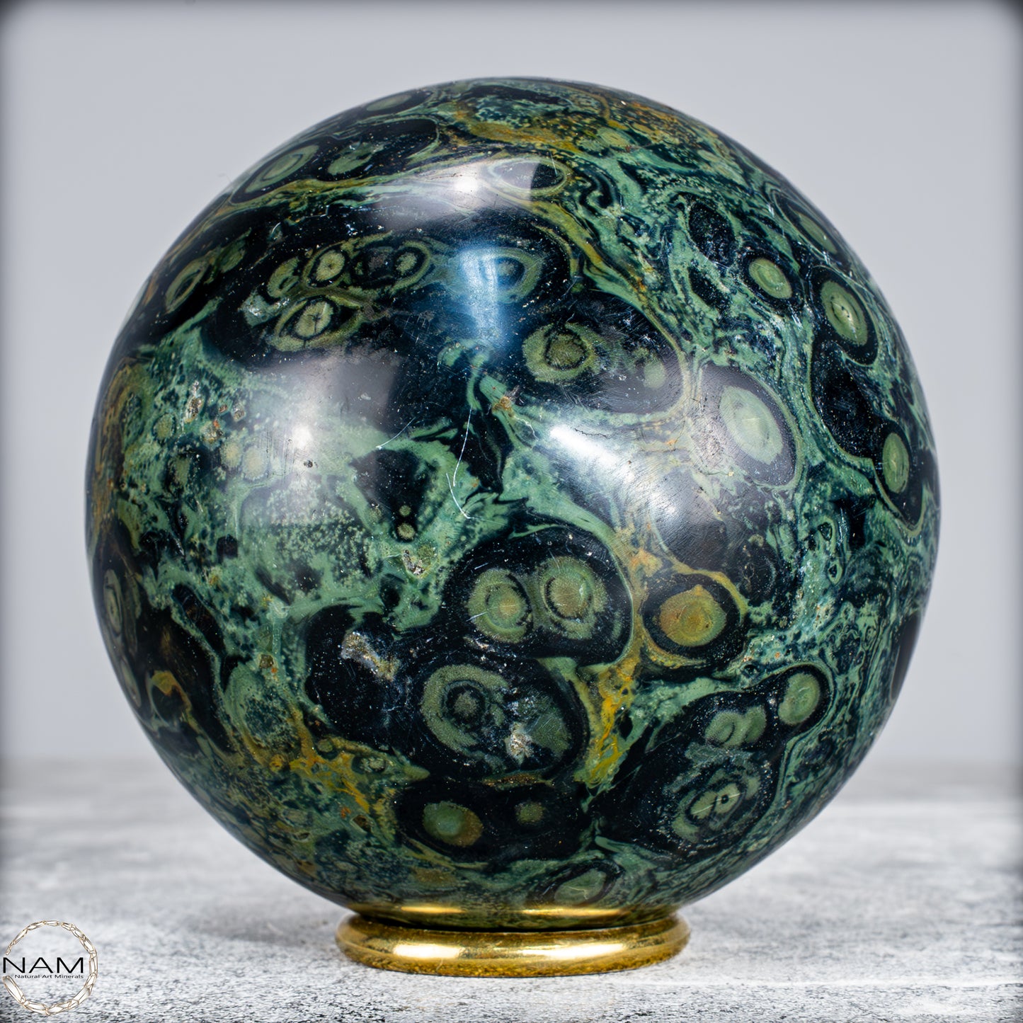 Natürliche Kambaba-Jaspis Kristall-Kugel -1464,14g