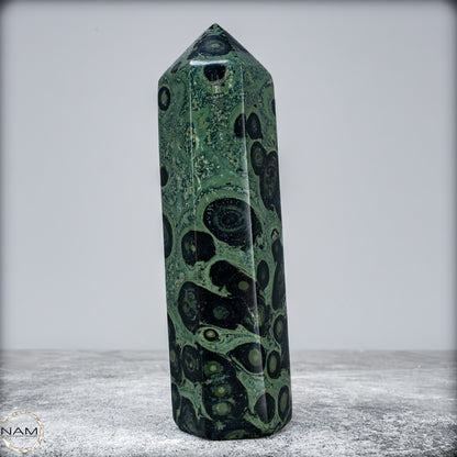 Natürlicher  Kambaba-Jaspis Obelisk - 516,23g