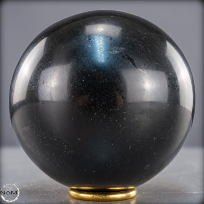 Schwarze Tourmalin-Kristall Kugel aus Brasilien - 2083,81g - 114mm
