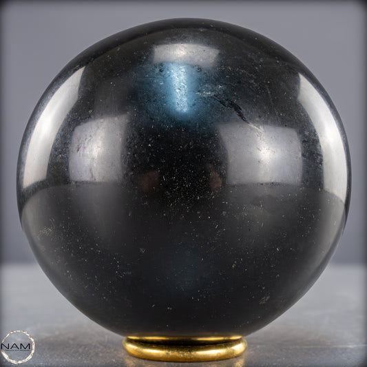 Schwarze Tourmalin-Kristall Kugel aus Brasilien - 2083,81g - 114mm