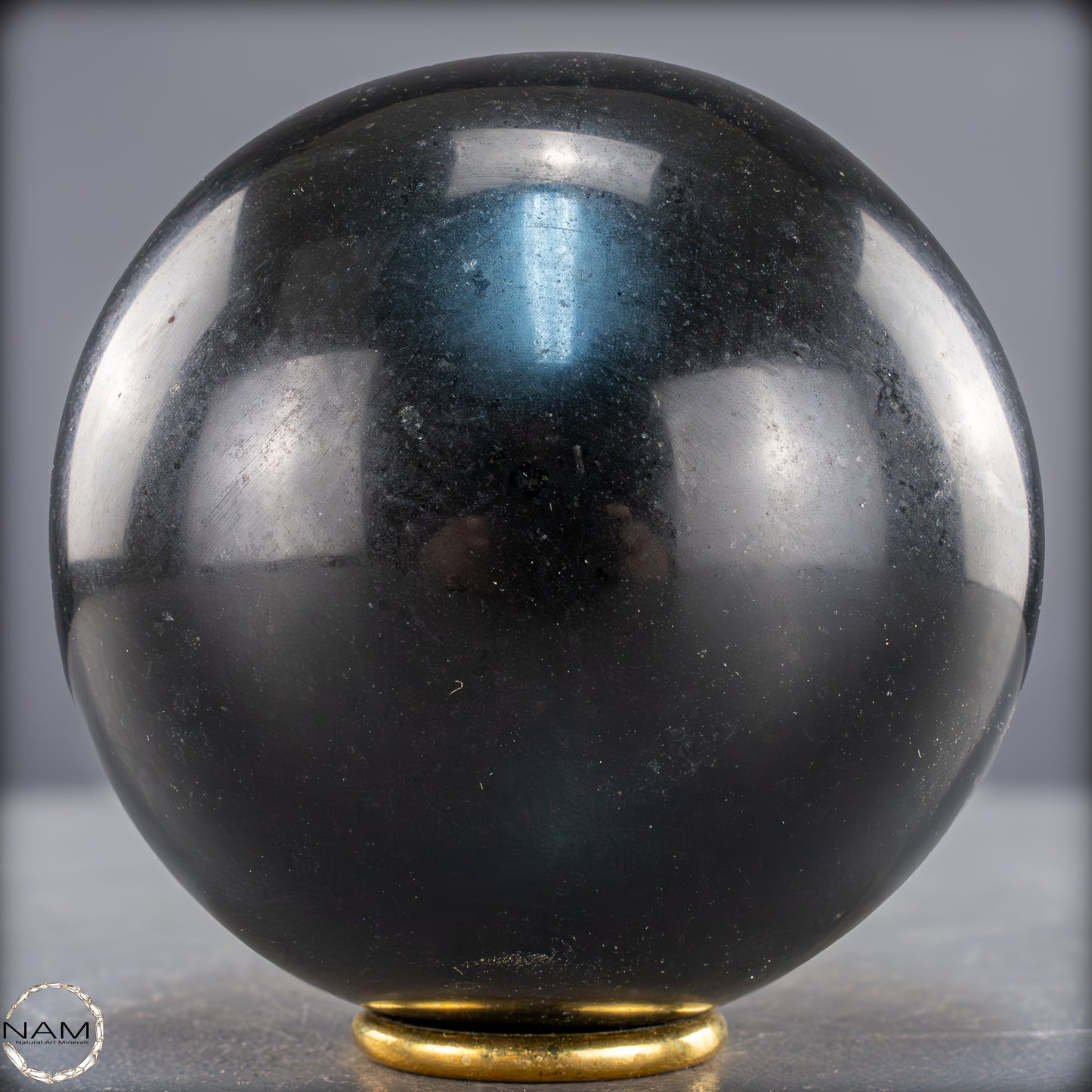 Schwarze Tourmalin-Kristall Kugel aus Brasilien - 2083,81g - 114mm