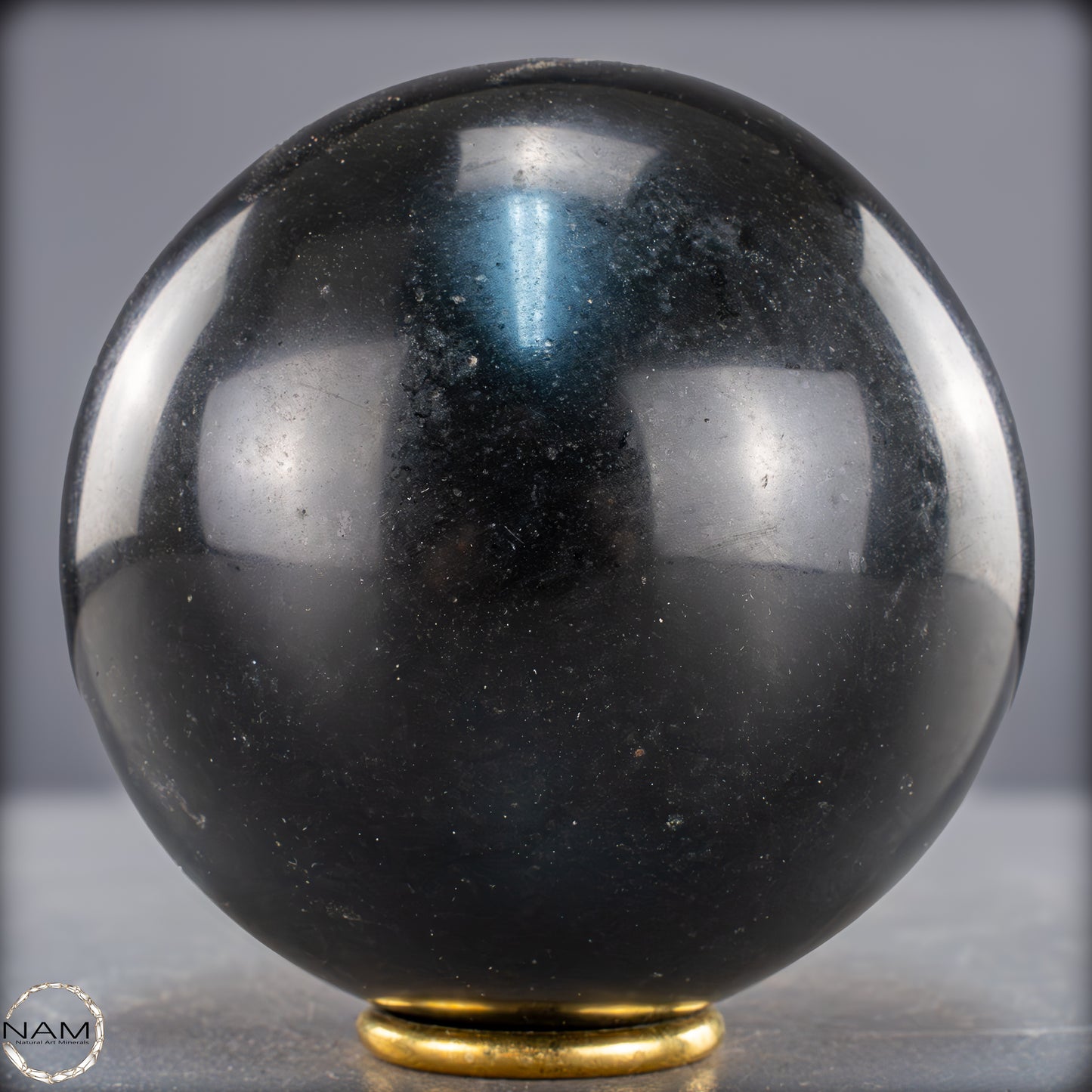 Schwarze Tourmalin-Kristall Kugel aus Brasilien - 2083,81g - 114mm