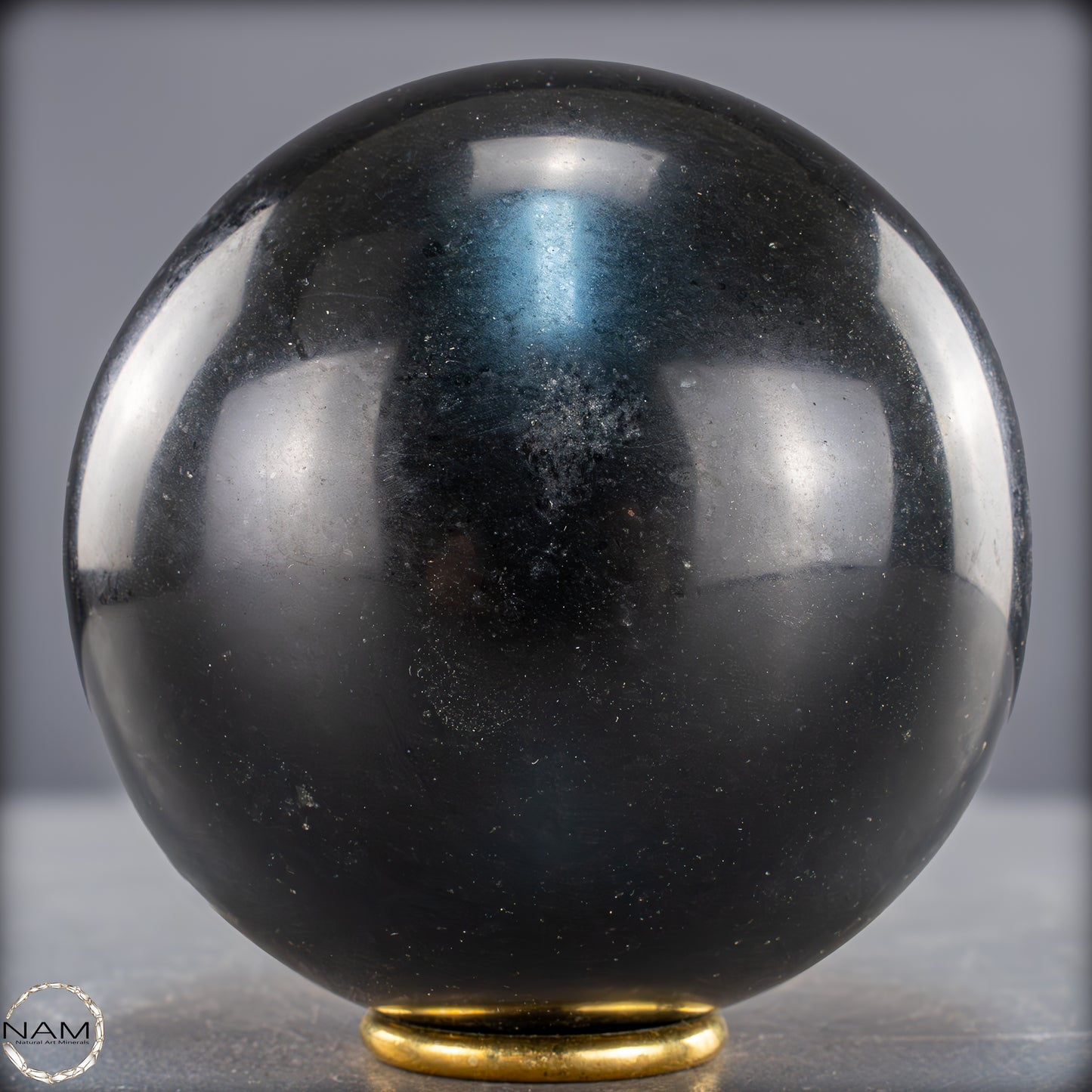 Schwarze Tourmalin-Kristall Kugel aus Brasilien - 2083,81g - 114mm