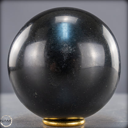 Schwarze Tourmalin-Kristall Kugel aus Brasilien - 2083,81g - 114mm
