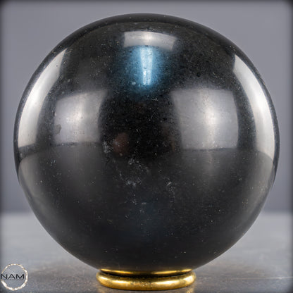 Schwarze Tourmalin-Kristall Kugel aus Brasilien - 2083,81g - 114mm