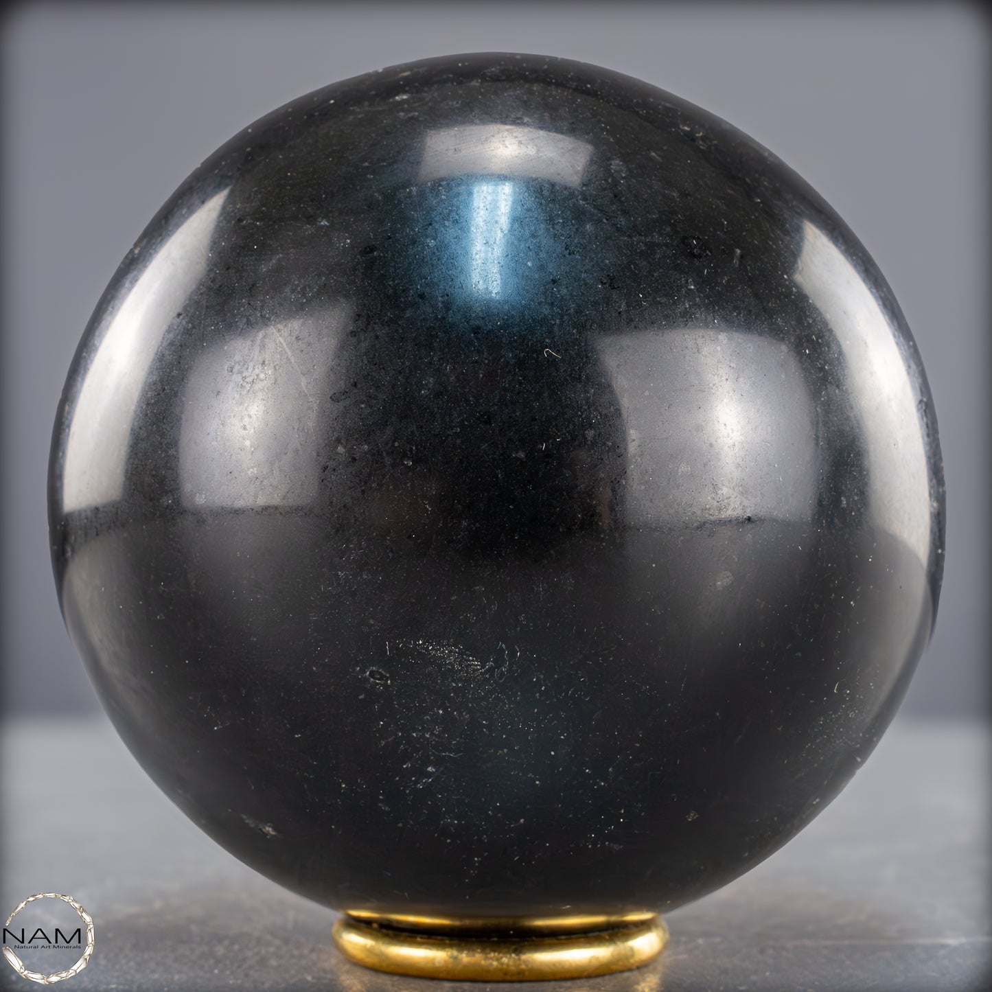 Schwarze Tourmalin-Kristall Kugel aus Brasilien - 2083,81g - 114mm