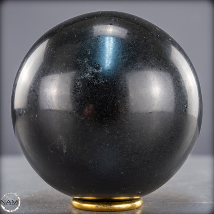 Schwarze Tourmalin-Kristall Kugel aus Brasilien - 2083,81g - 114mm