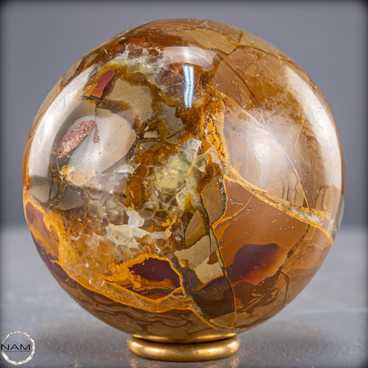 Natürliche Simbirzit Kugel, sehr selten! - 678,05g - 80mm