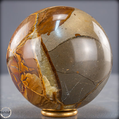 Natürliche Simbirzit Kugel, sehr selten! - 678,05g - 80mm