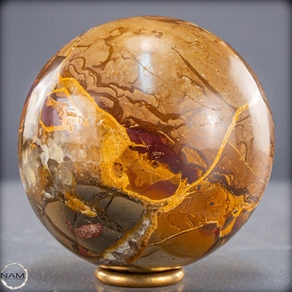 Natürliche Simbirzit Kugel, sehr selten! - 678,05g - 80mm