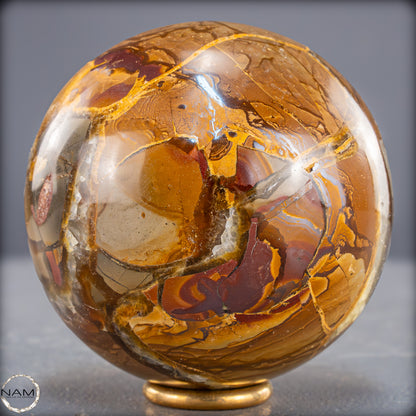 Natürliche Simbirzit Kugel, sehr selten! - 678,05g - 80mm