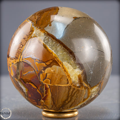 Natürliche Simbirzit Kugel, sehr selten! - 678,05g - 80mm